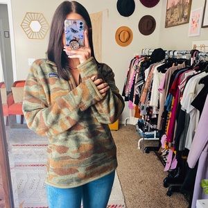 Patagonia Better Sweater Camo 4 Zip 